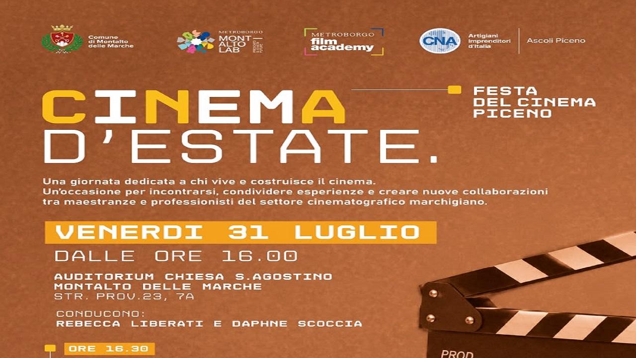 Montalto delle Marche: “Cinema d’Estate”, la festa targata Metroborgo Film Academy