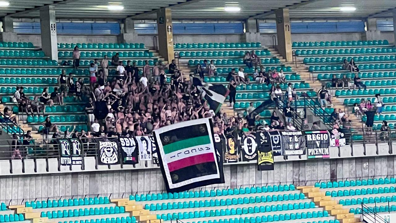 Verona-Ascoli, dato definitivo dei tifosi bianconeri nel Settore Ospiti