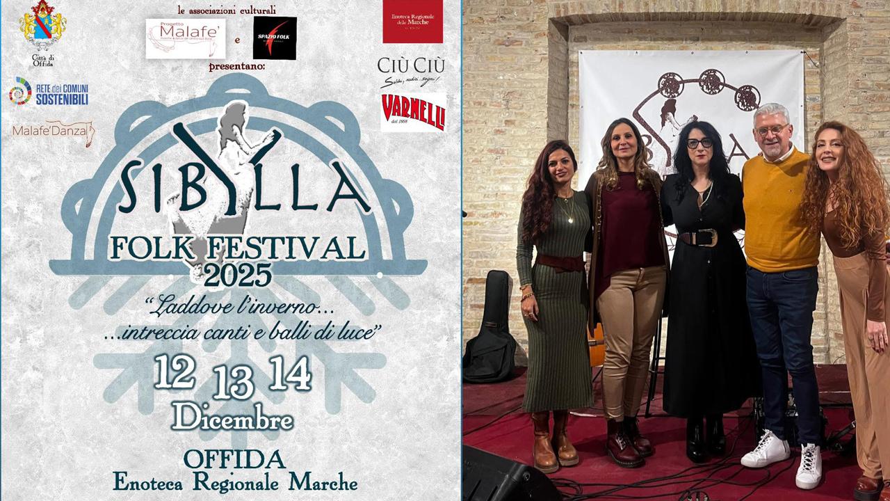 Offida: via al Sibylla Folk Festival. Tre giorni di musica popolare, danza tradizionale e laboratori creativi