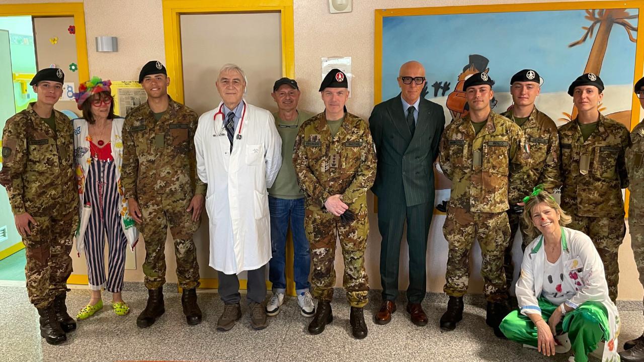 Esercito: dono dei militari al Reparto Pediatria dell’ospedale “Mazzoni” di Ascoli Piceno