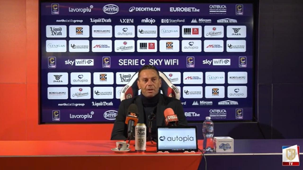 Campobasso-Perugia 1-0, Zauri (“Vittoria che ci dà entusiasmo, ad Ascoli sarà molto dura”) e Bifulco (