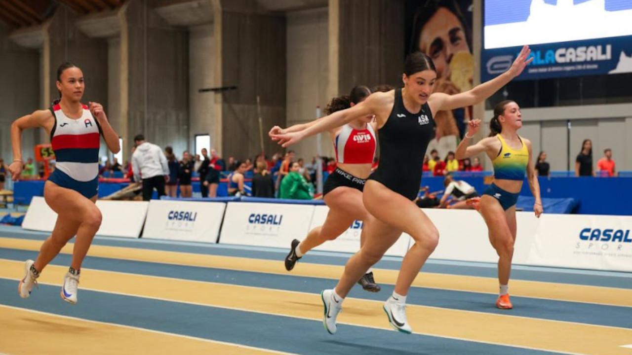 Atletica leggera, crescita degli atleti dell'Asa Ascoli: Angie Anemone si migliora ancora nei 60