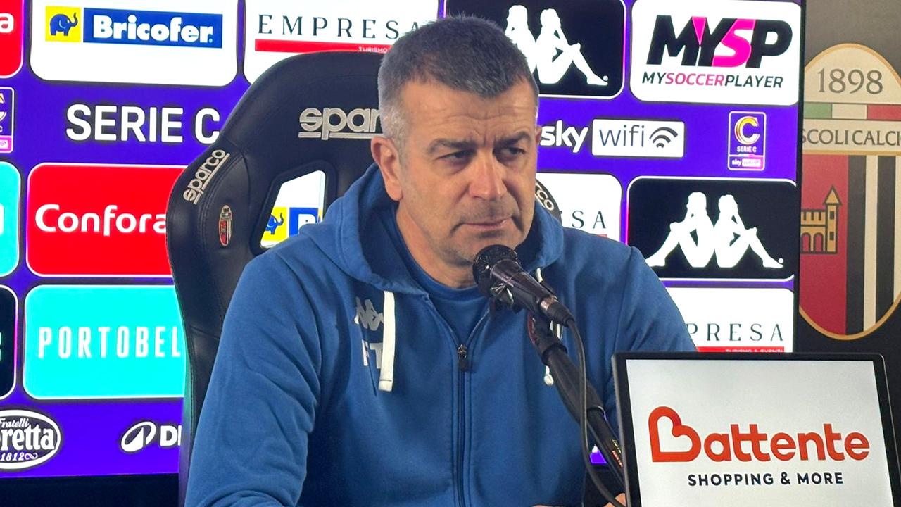 Ascoli Calcio, Tomei: “Pineto non a caso al quarto posto. Sfida dura ma noi vogliamo alzare livello”