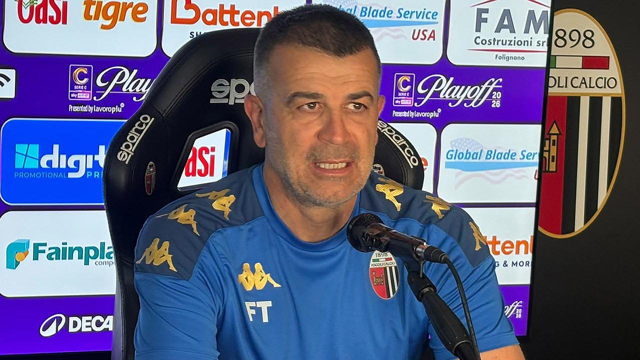 Ascoli Calcio, Tomei: “Massimo rispetto per l’Union Brescia, squadra forte e ben allenata. Nicoletti e Gori a disposizione”