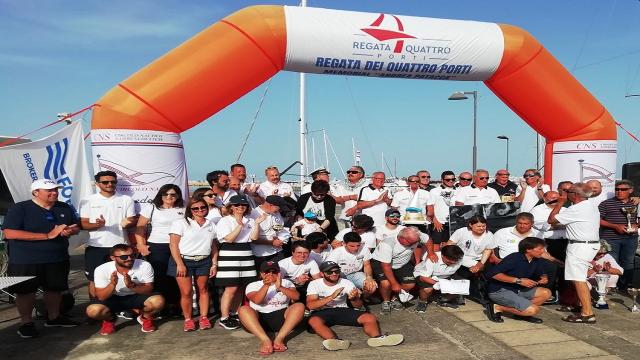 Circolo Nautico Sambenedettese, l'invincibile Reve de Vie trionfa anche nella Regata dei Quattro Porti 