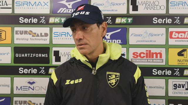Cittadella-Frosinone 1-0, le voci di Gorini (vice Venturato) e Nesta post gara
