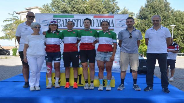 Campionati Italiani Master FCI Strada, tredici titoli tricolori assegnati a Monte Urano