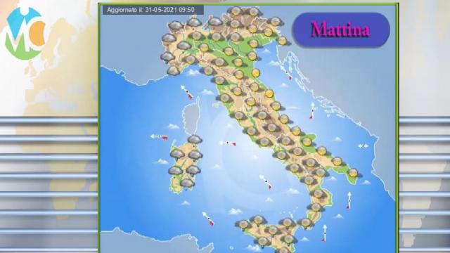 Meteo, la situazione ad Ascoli e nelle Marche per Mercoledì 2 Giugno