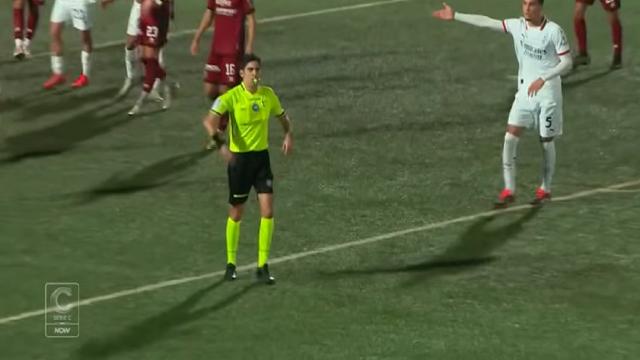 Ascoli-Carpi al calabrese Rispoli. Ad Ottobre arbitrò il match perso dai biancorossi a Piancastagnaio