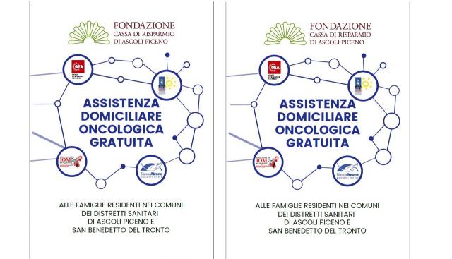 Ascoli e San Benedetto: Terzo Settore, assistenza domiciliare oncologica gratuita