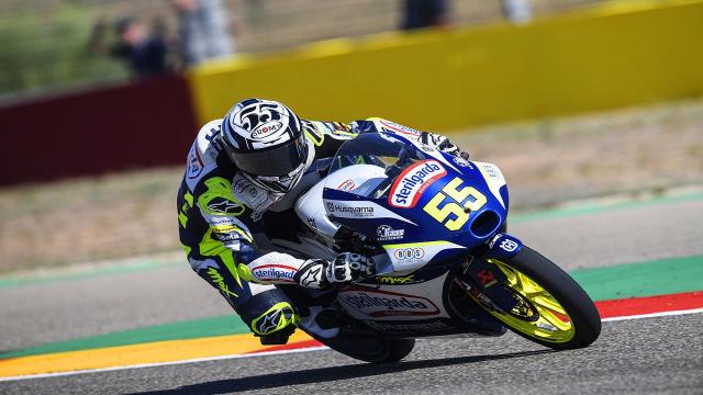 Moto3, Fenati chiude 14° nel Gran Premio d'Aragon a causa di un errore di Rodrigo