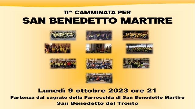 San Benedetto: Unione Sportiva Acli, undicesima edizione della ''Camminata per San Benedetto Martire''
