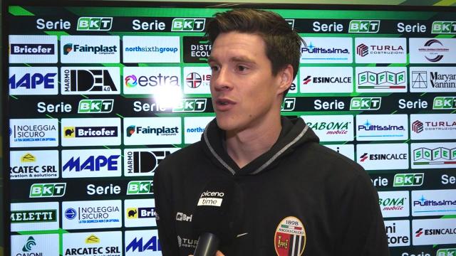 Ascoli-Bari 2-2, la voce di Vaisanen in zona mista: “Conosco questo calcio. Non sono mai retrocesso in carriera” 