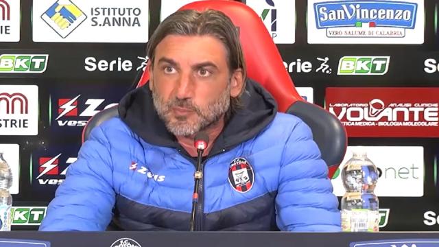Crotone-Cosenza 3-3: voci Modesto (“Obbligati a fare sempre risultato, con coraggio. Io non mollo”), Maric e Bisoli
