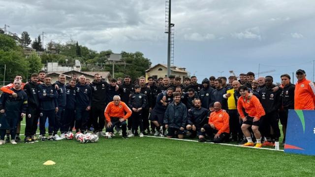 Ascoli Calcio, allenamento pomeridiano a Monterocco con i ragazzi di 'Ascoli for Special'