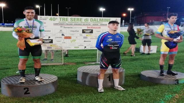Ciclismo su pista, primo posto per Napolitano nel Keirin ai Campionati Italiani Juniores