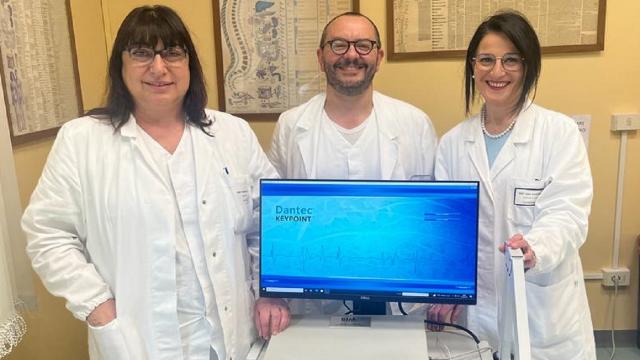 Azienda Sanitaria Territoriale Ascoli Piceno, due testine per elettromiografi donate dal Bim Tronto