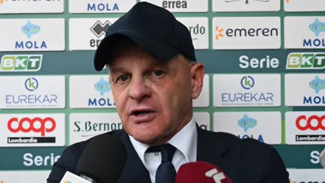 Como-Bari 2-1, la voce di Iachini: “Non riusciamo a metterla dentro ma non bisogna avere paura”