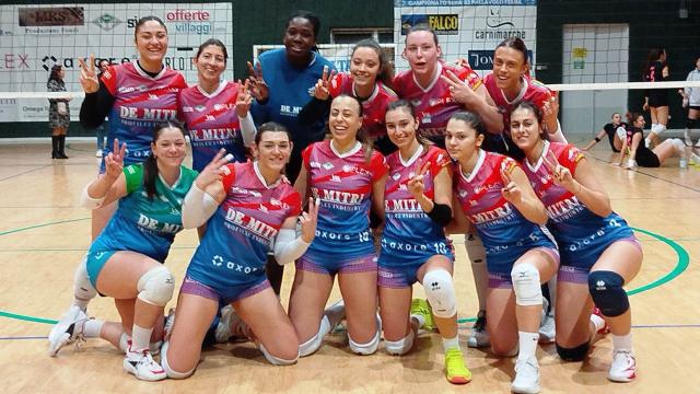 Pallavolo femminile, Serie B2: vittoria casalinga per la De Mitri Volley Angels Lab contro Team 80 Gabicce-Gradara