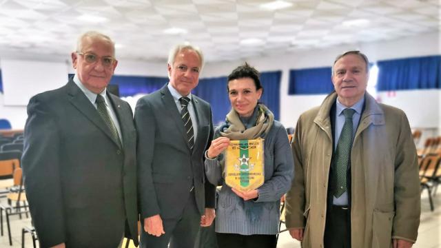 Ascoli Piceno, lezioni di sicurezza dei Maestri del Lavoro ai ragazzi delle terze medie 'Ceci - Cantalamessa'