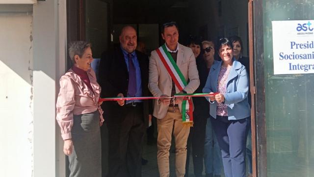 Castel di Lama, inaugurato nuovo presidio Ast. Direttore Cicero: ''Formalizzata alleanza fra sanitario e sociale''