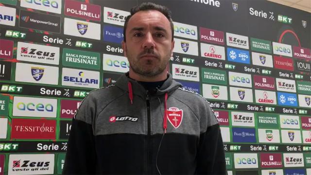 Frosinone-Monza 2-2, le voci di Nesta e Brocchi post gara