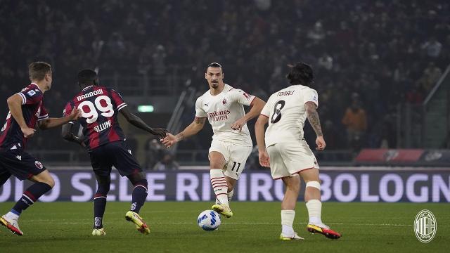 Bologna-Milan 2-4, highlights