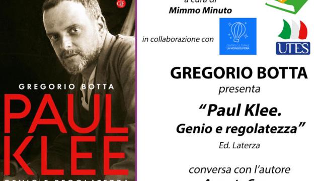 Gregorio Botta presenta al 'Tebaldini' di San Benedetto del Tronto il libro 'Paul Klee. Genio e regolatezza'