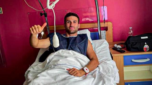 Ascoli Calcio, perfettamente riuscita l'operazione al ginocchio sinistro di Kraja