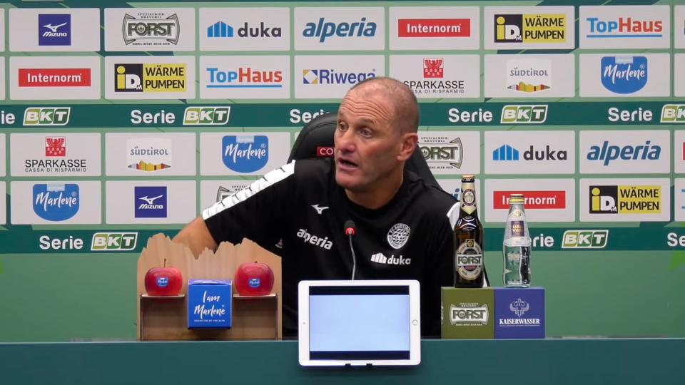 Sudtirol-Ascoli 3-1, le voci di Bisoli e Merkaj (“Più aggressivi nella ripresa”) post gara