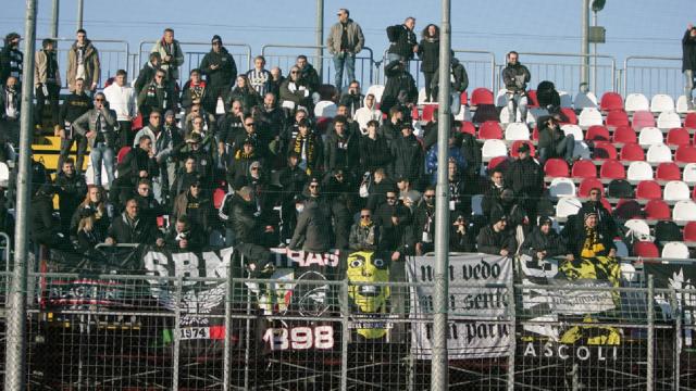 Cittadella-Ascoli, dato definitivo dei tifosi nel Settore Ospiti dello stadio “Tombolato”