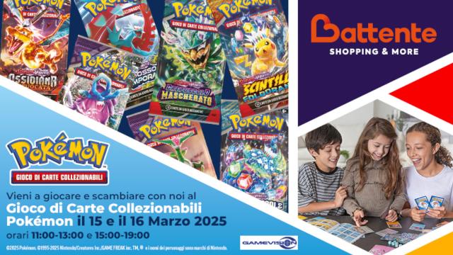 Ascoli Piceno, al Battente ''Shopping&More'' appuntamento con i Pokémon
