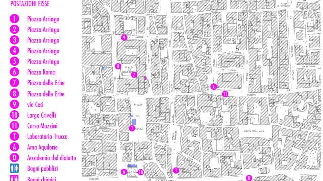 Carnevale di Ascoli Piceno, apertura iscrizioni al concorso per i gruppi mascherati e mappa postazioni