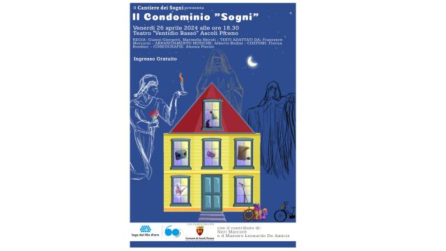 Al Teatro Ventidio Basso di Ascoli Piceno va in scena 'Il Condominio Sogni' promosso dalla Lega del Filo d'Oro