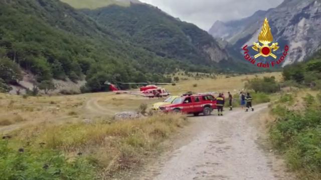 Vigili del Fuoco, soccorso con successo un turista in difficoltà al Lago di Pilato