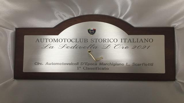 Riconoscimenti Asi 2021 al Caem-Scarfiotti, Pedivella d'Oro per il Circuito Motociclistico Chienti-Potenza