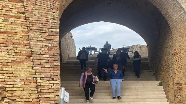 Spinetoli, visitatori al borgo storico per la ''Notte dei Musei''