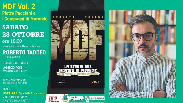 Grottammare, incontro con lo scrittore sambenedettese Roberto Taddeo