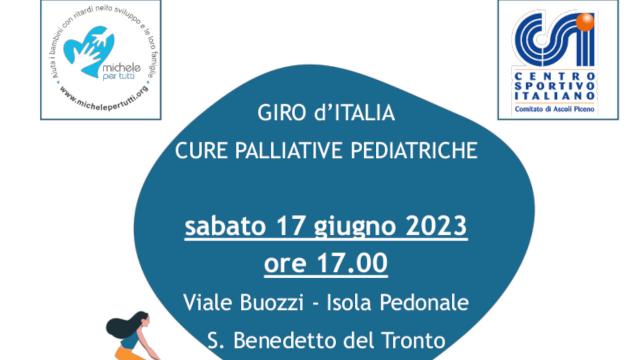 Associazione 'Michelepertutti', a San Benedetto una tappa del Giro d'Italia delle Cure Palliative Pediatriche