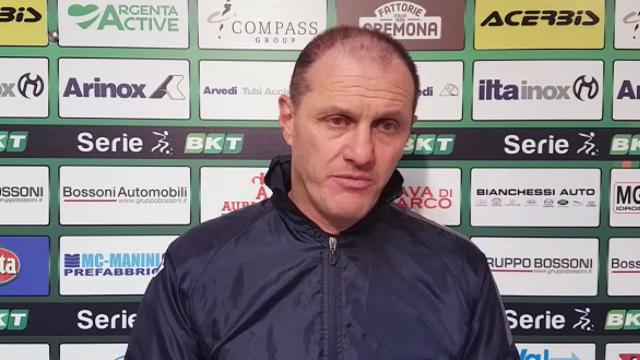 Cremonese-Brescia 2-2, la voce di Bisoli post gara