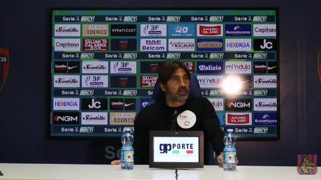 Cosenza-Palermo 3-2, voci Viali (“Ho visto l'anima della squadra”) e Corini (“Un pareggio sarebbe stato più giusto”)