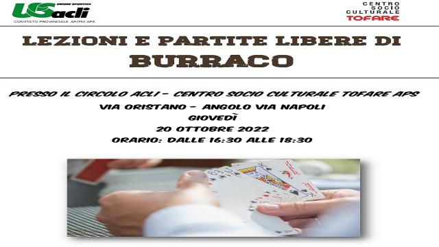 Ascoli Piceno, al Circolo Tofare lezioni e partite libere di burraco 