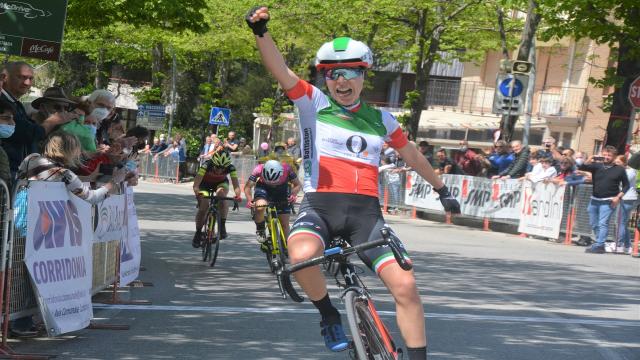 Ciclismo, Gran Premio Città di Corridonia donne junior vinto in casa da Eleonora Ciabocco