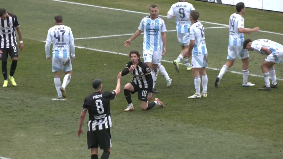 Ascoli-Virtus Entella 0-1, i momenti chiave della partita