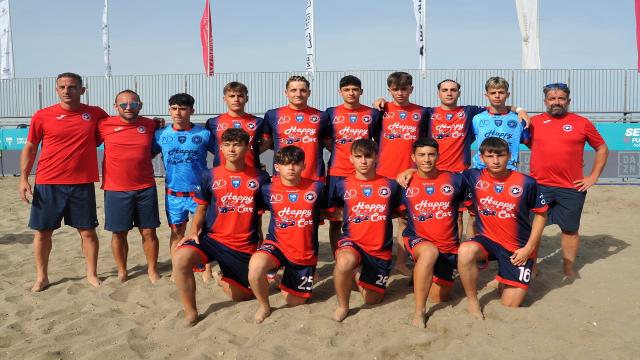 Beach soccer, l'Under 20 della Happy Car Samb chiude la tappa di Paestum al decimo posto