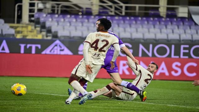 Fiorentina-Roma 1-2, highlights