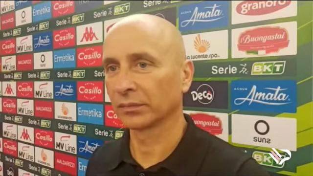 Bari-Palermo 1-1, voci Corini (“Pari giusto. Stiamo migliorando la rosa”) e Mignani (“Speravo di vincere”) 