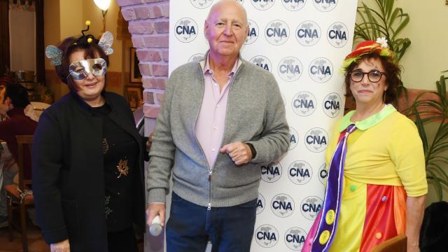 Cna pensionati Ascoli Piceno, Carnevale con musica e divertimento per il cenone del Venerdì