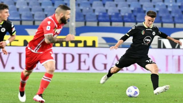 Sampdoria-Spezia 2-2, highlights