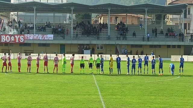 Promozione girone B, Monticelli sconfitto 3-2 a San Severino dal Settempeda dopo un brutto primo tempo